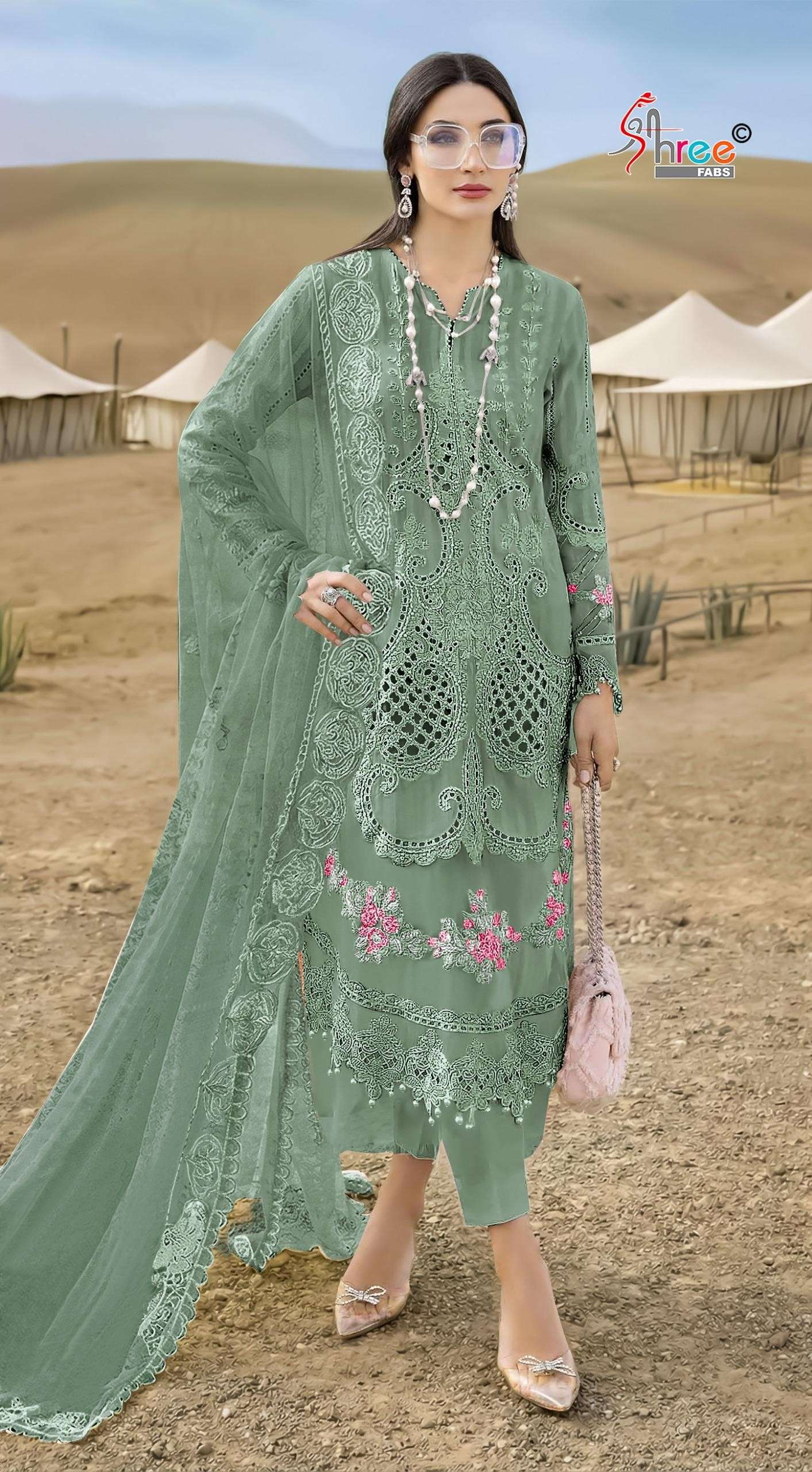 MARIA B CHIFFONS D.NO. SF - 5544 BY SHREE FABS